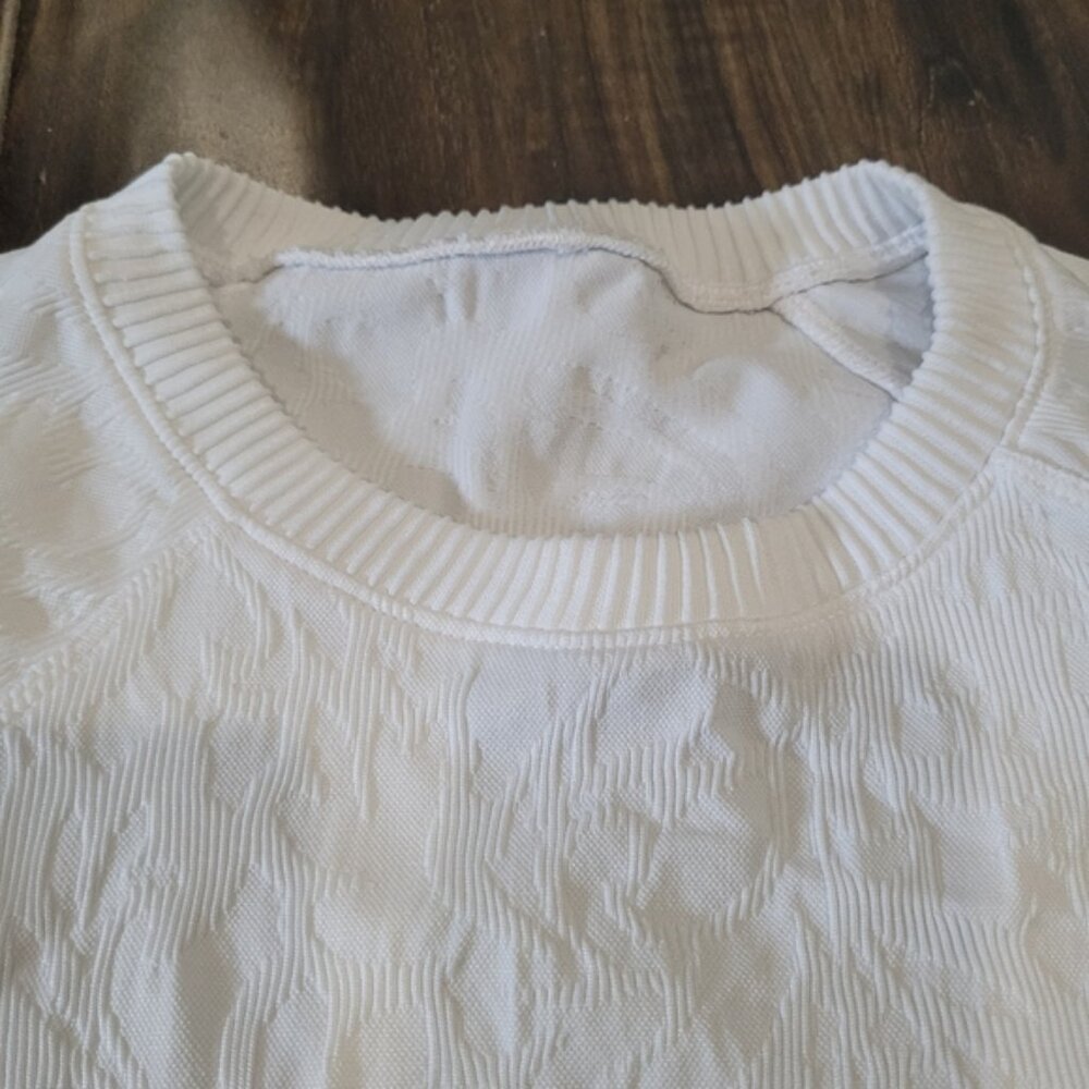 Lululemon Restless Pullover White Long Sleeve Shi… - image 5